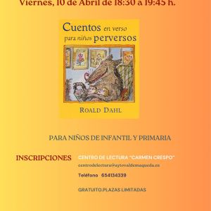 Taller lectura infantil y primaria